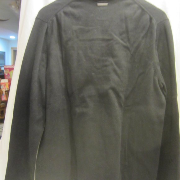 MICHAEL KORS 1/4 ZIPPER FRONT HENLEY PULLOVER, W/COLLAR, UNISEX LARGE - Picture 3 of 7